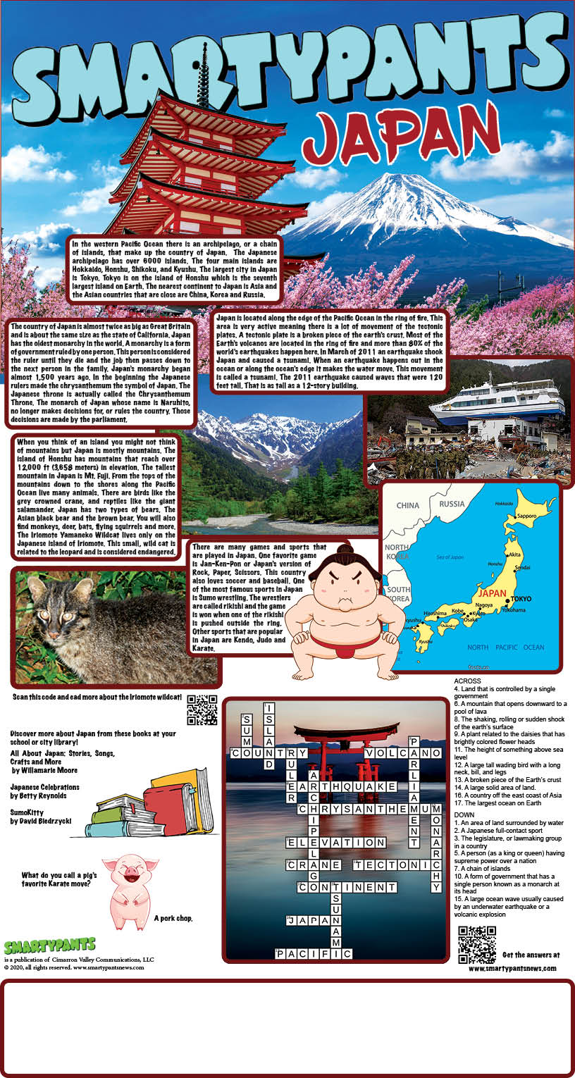 Japan Puzzle Answers