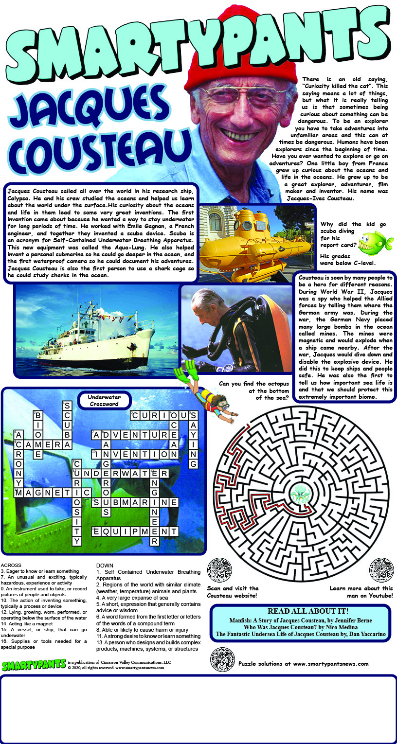 Jacques Cousteau Answers