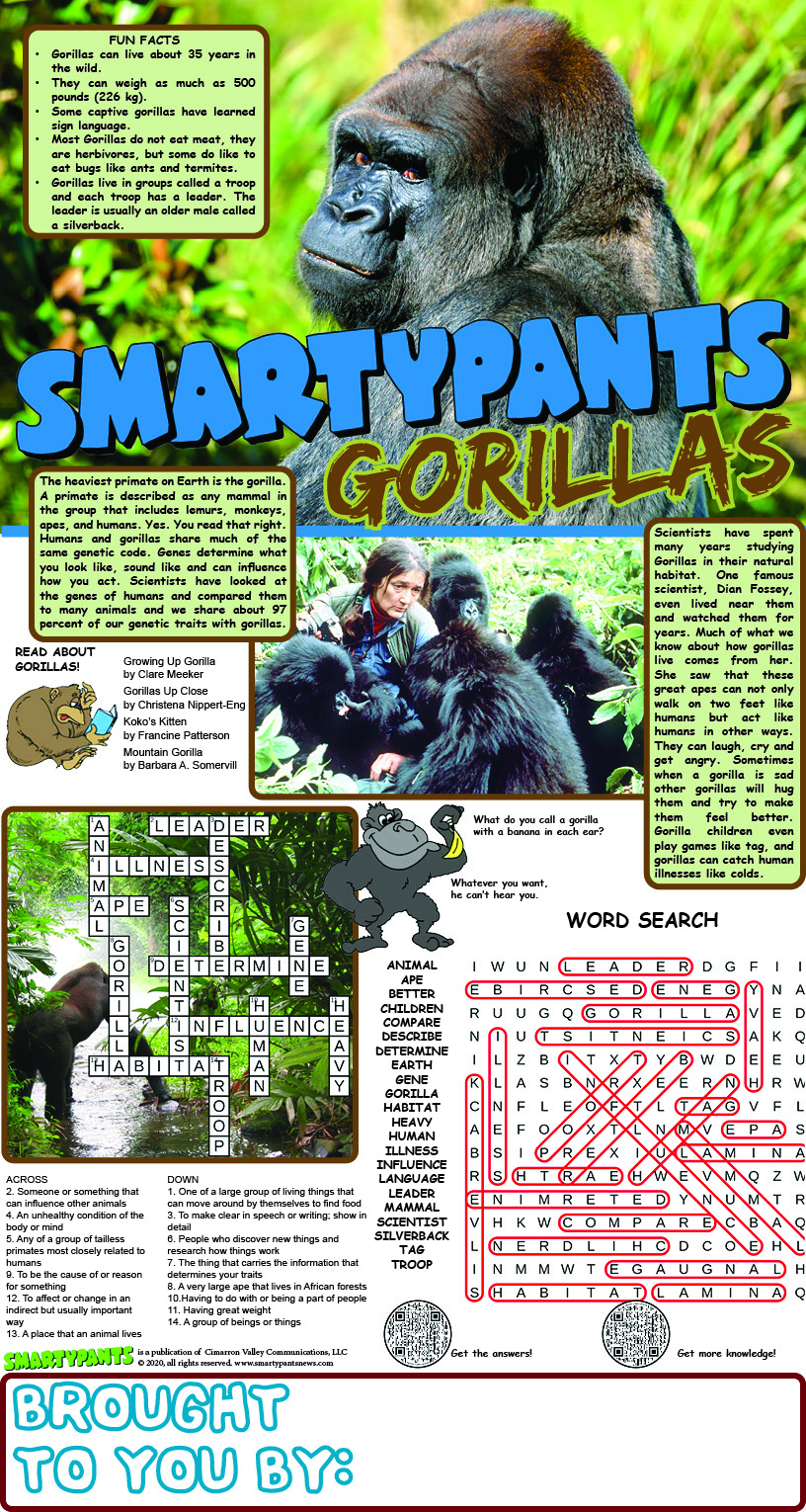 Answers to the Gorilla Page