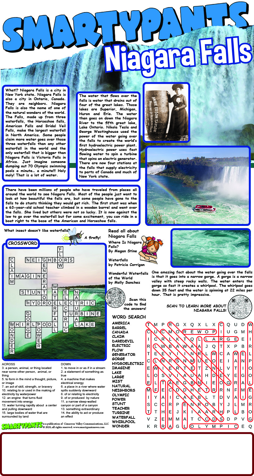 Niagara Falls Answers
