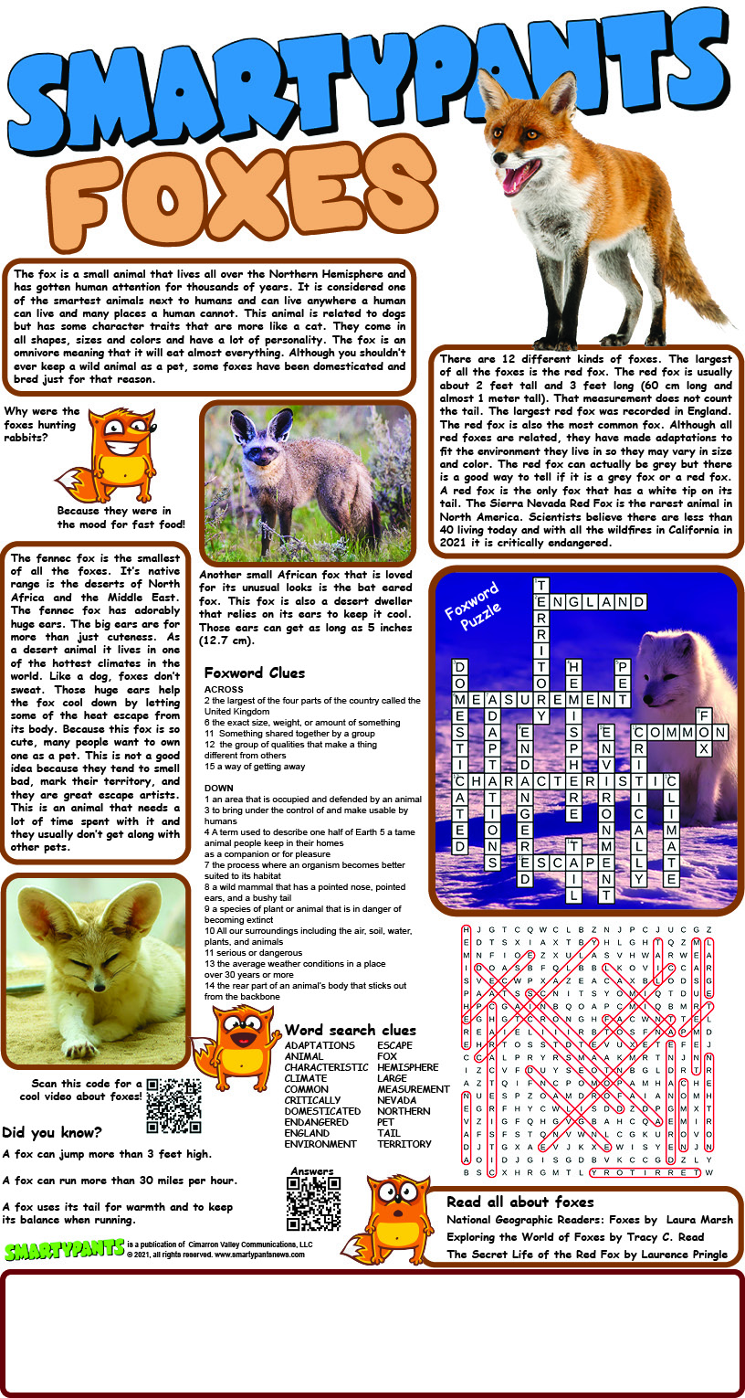 Foxes Answers