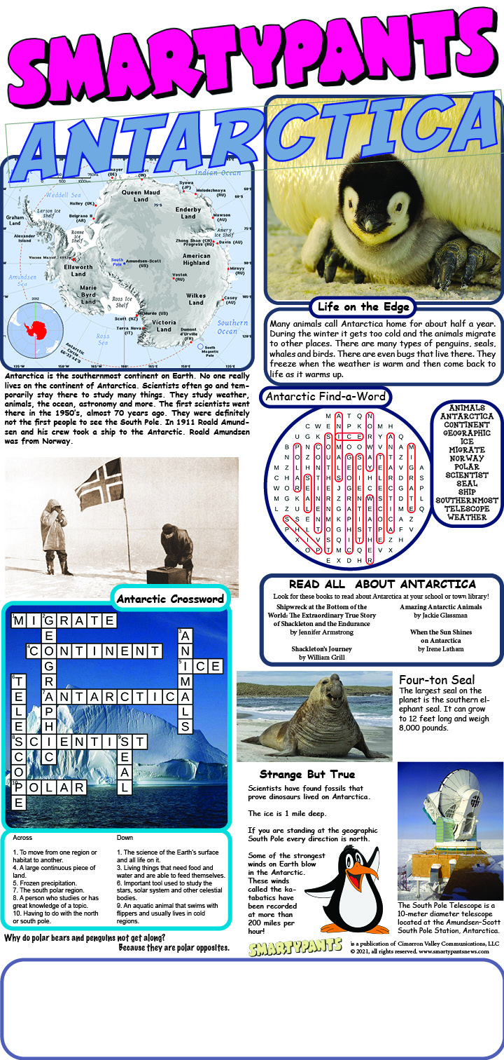 Antarctica answers