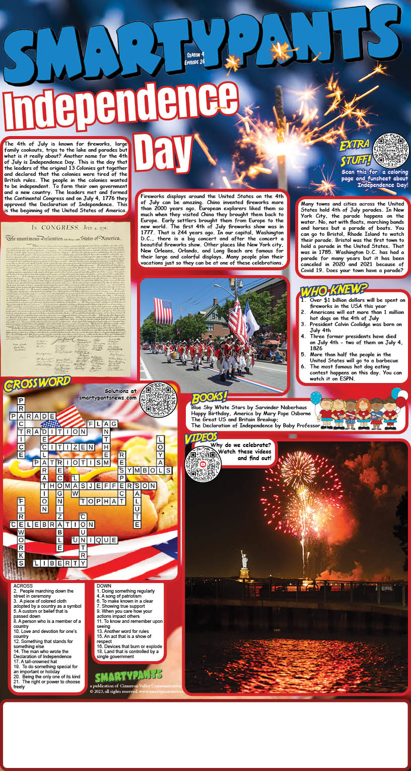 062523 Independence Day Answers