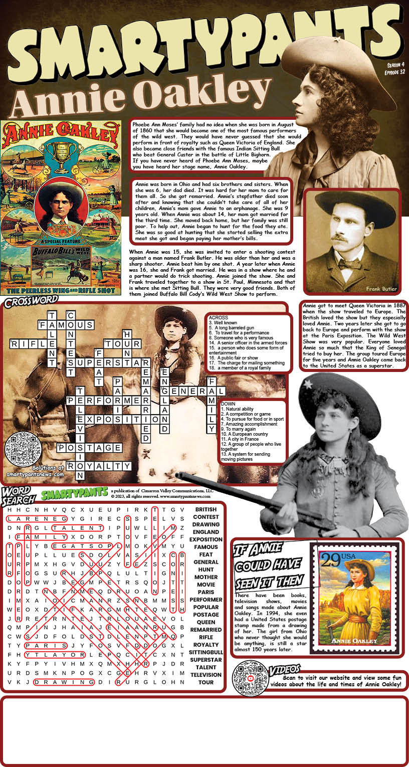 Annie Oakley Answers 