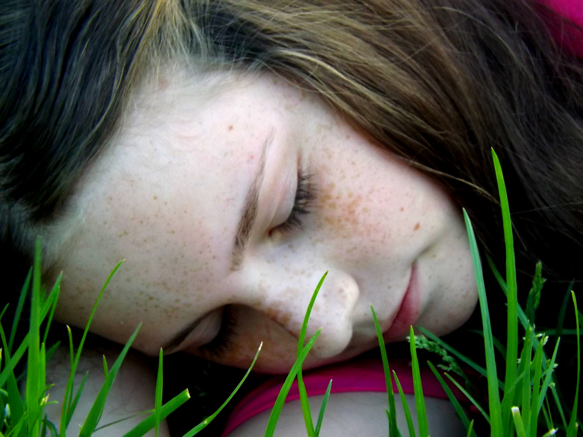 Girl with Freckles