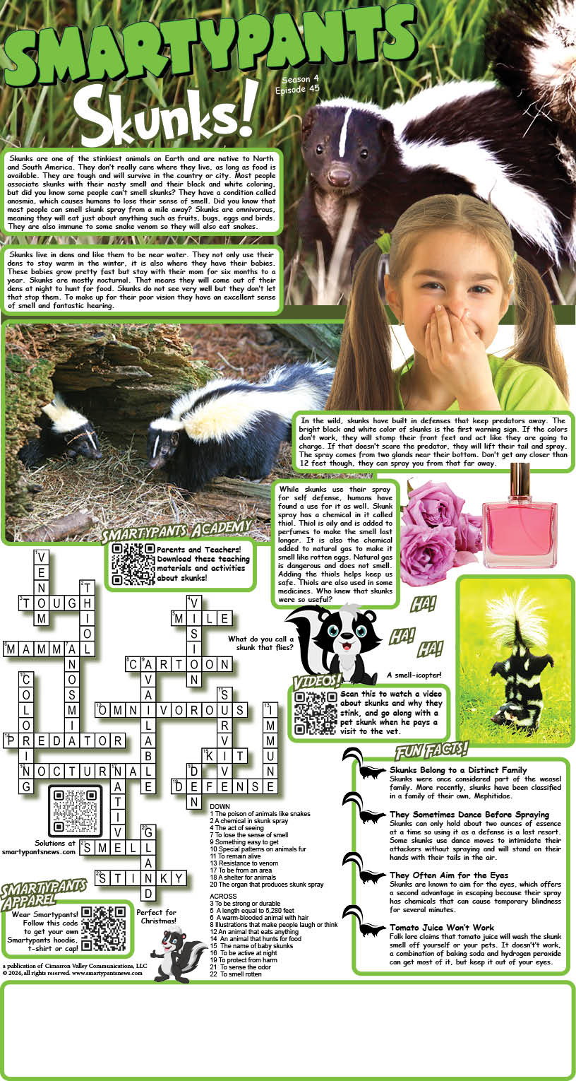 Skunks! Solutions