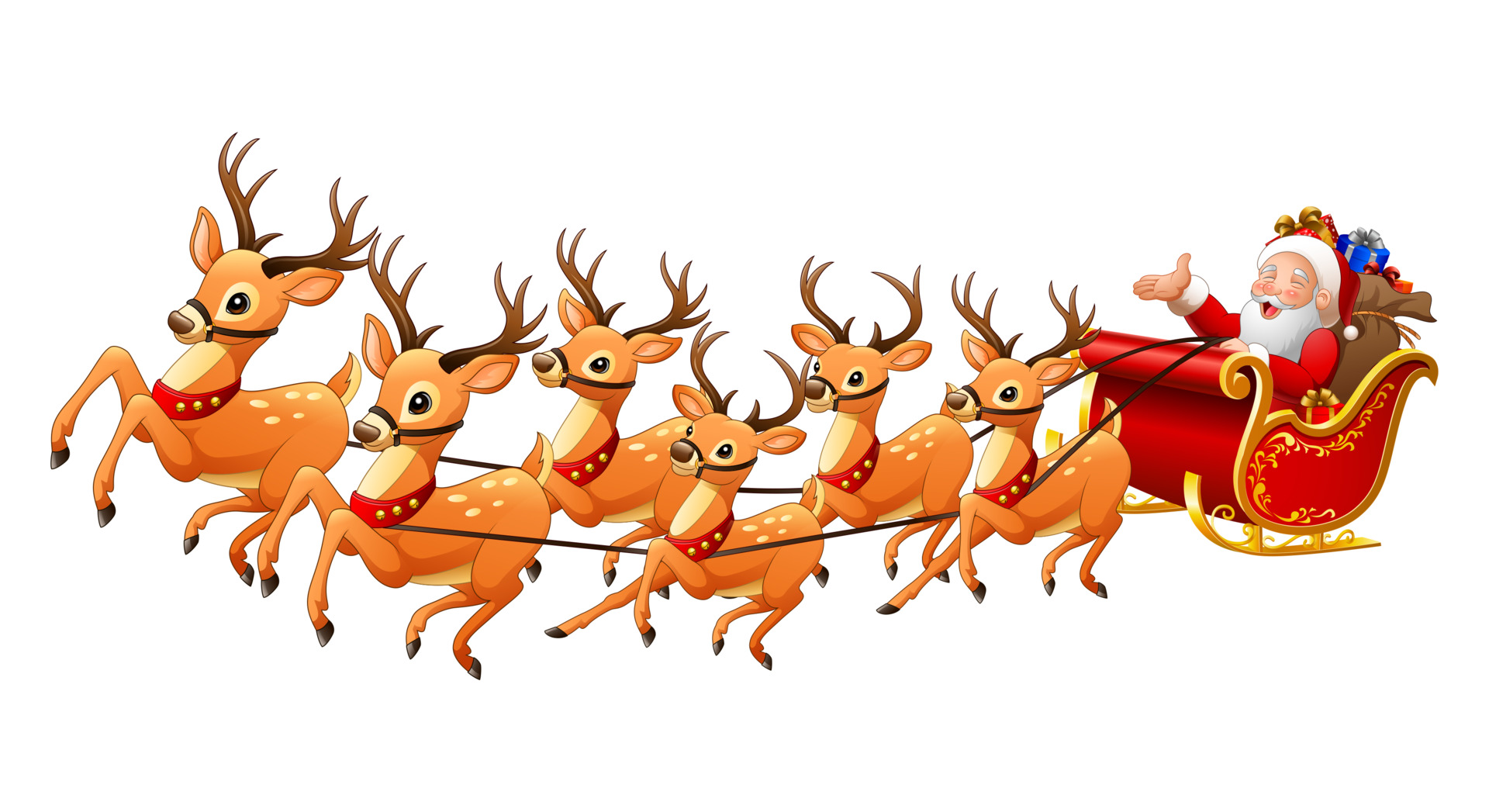 Santa and his Sleigh