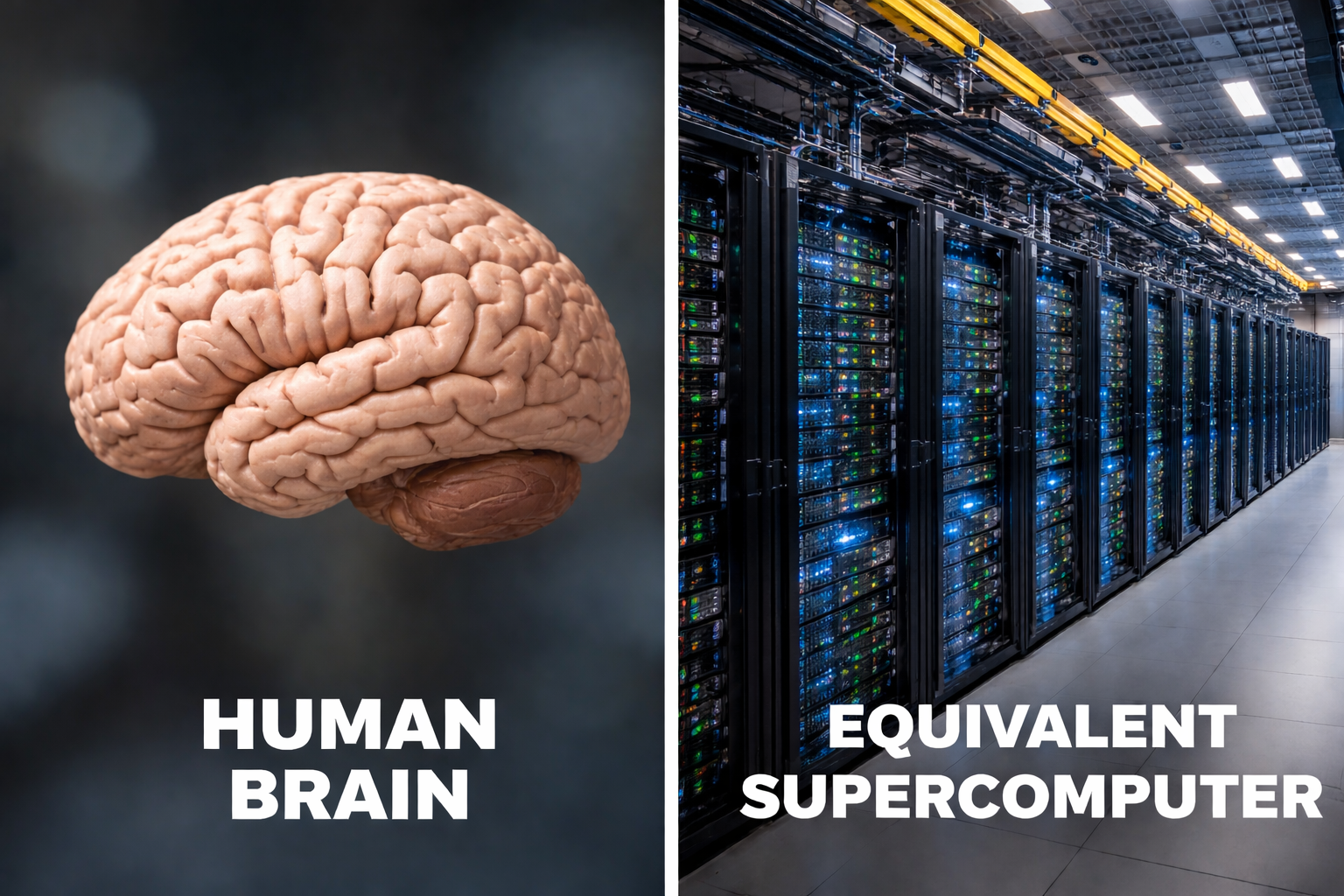 Human Brain Computer Comparison