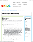 Laser for kids