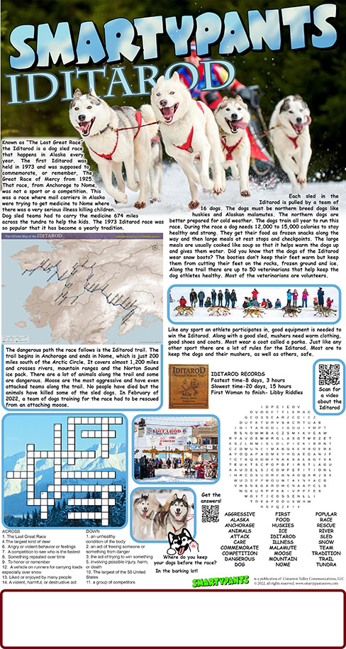 Iditarod puzzle