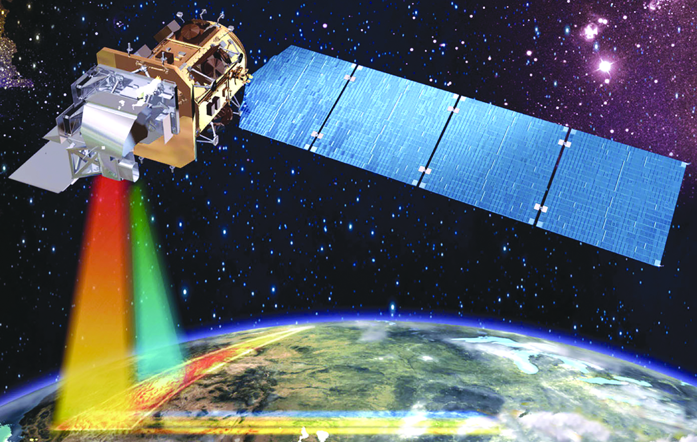 Lidar satellite