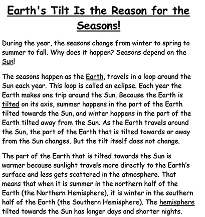 Seasons