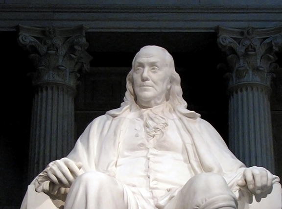 Benjamin Franklin Memorial Statue