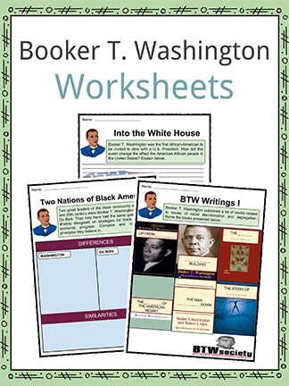 Booker T Washington worksheets