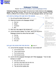 Galapagos Comprehension