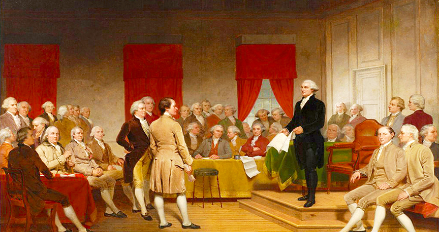 Picture of the constitutional convention