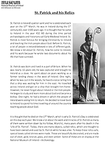 St Patrick and his relics pdf