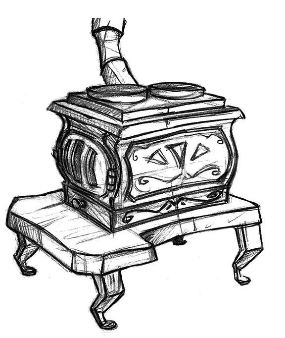 The Franklin stove