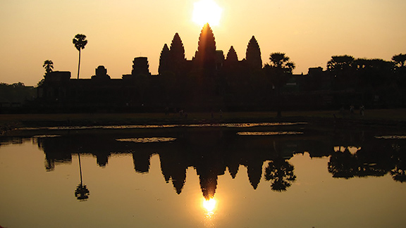 Sunrise over Angkor