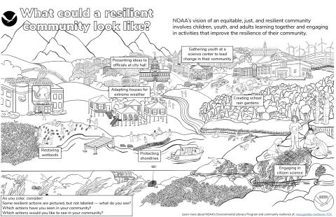 A printable 11X17 formatted coloring page.