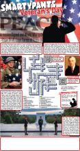 Veterans Day Crossword Solutions